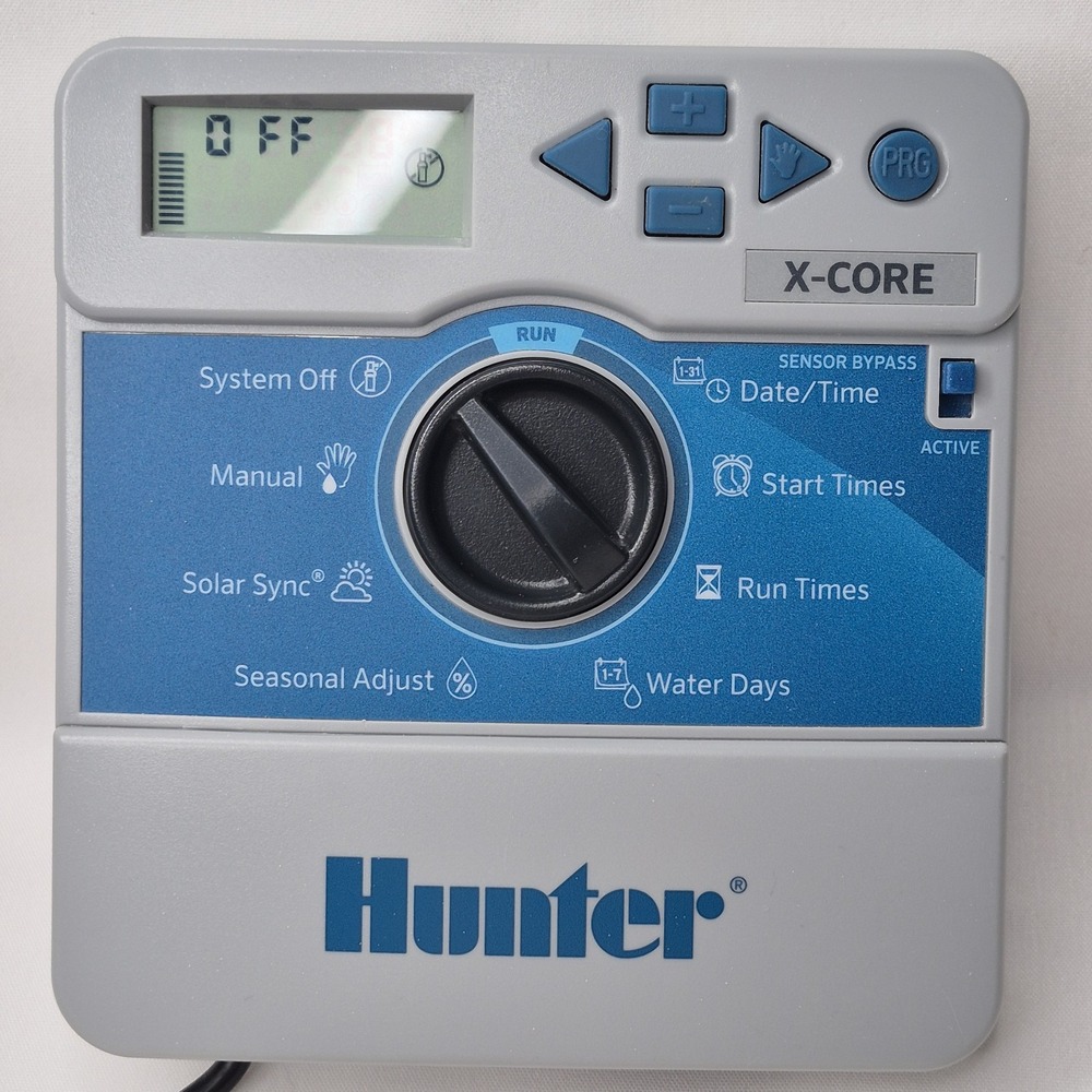 Hunter Sprinkler XC400i X-Core 4-Station Indoor Irrigation Controller W/Power